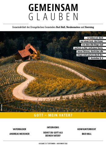 Titelbild Gemeindezeitung Gemeinsam glauben